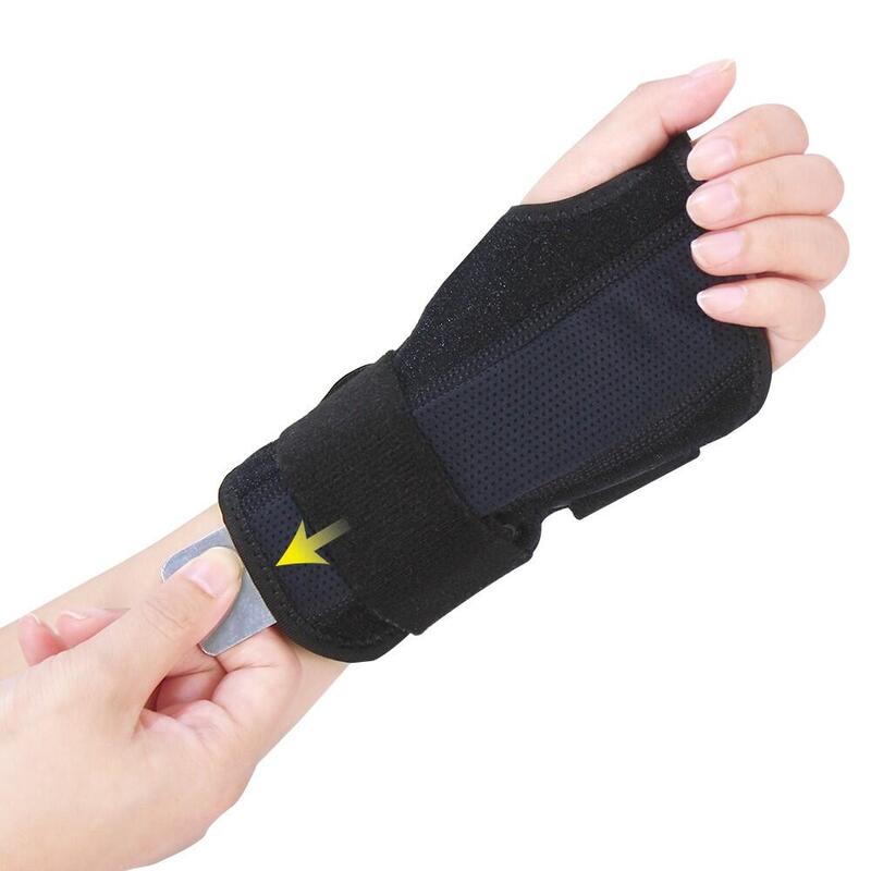 WB30 Unisex  Strong Wrist Wrap - Black