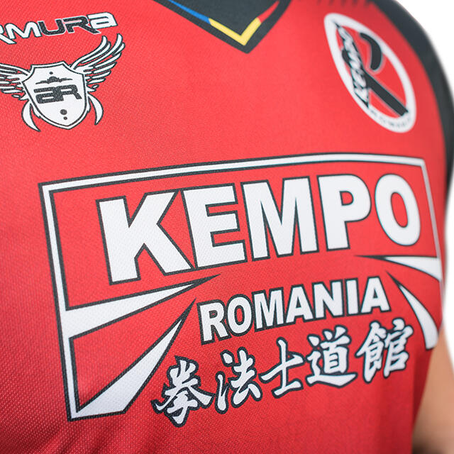 Tricou ARMURA  Kempo Rosu