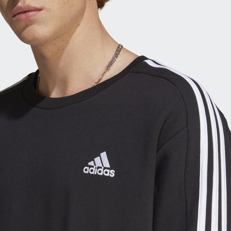 Essentials French Terry 3-Stripes Sweatshirt