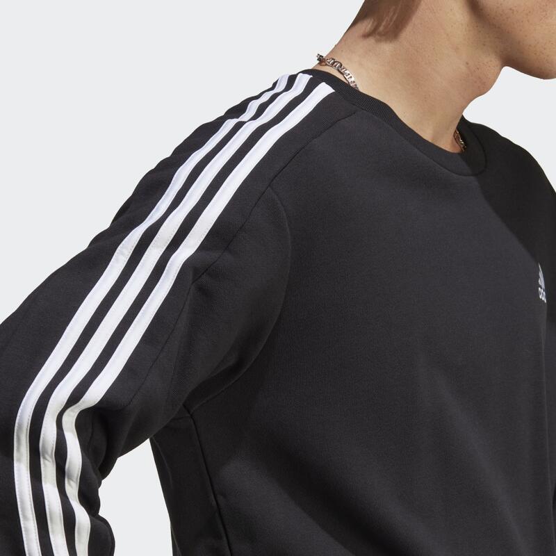 Essentials French Terry 3-Stripes Sweatshirt