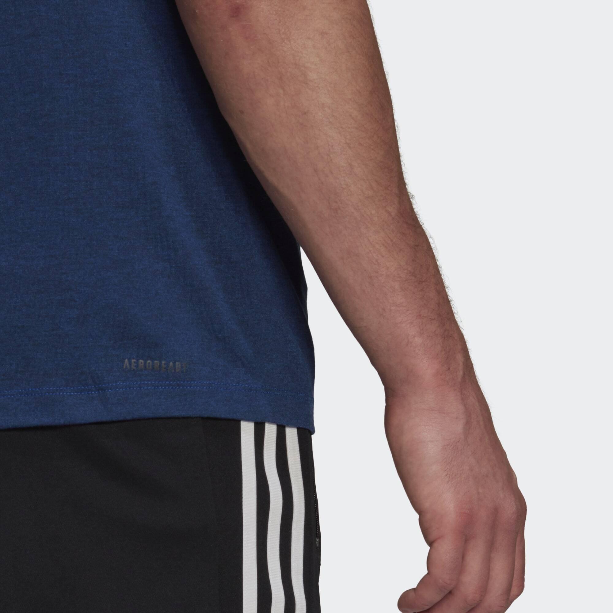 Primeblue Designed 2 Move Heathered Sport T-Shirt 5/5