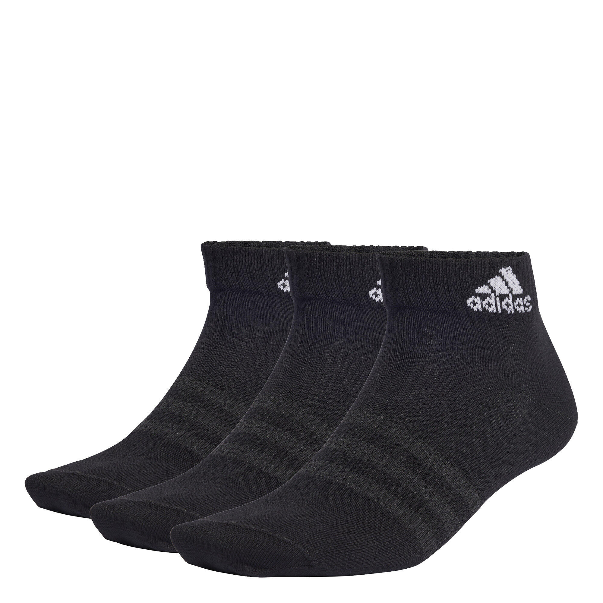 Adidas - Socquettes Fines Et Légères Sportswear (6 Paires) - Chaussettes - Blanc|noir - 40/42 - Decathlon