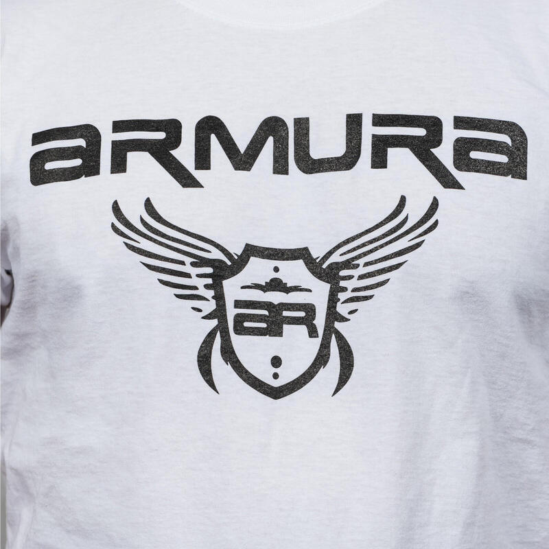 Tricou  Alb Armura