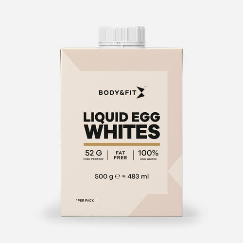 Body&fit - Liquid Egg Whites Liquid Egg Whites (tht 31-12-2021) 1 Stuks (500 Gram) - Whey Protéine - 500 G - Decathlon