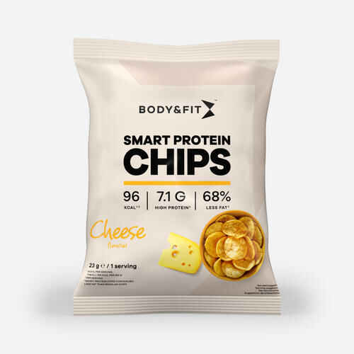 Smart Chips Käse - Weniger Fett und Kohlenhydrate - 12 Tüten (1 Beutel)