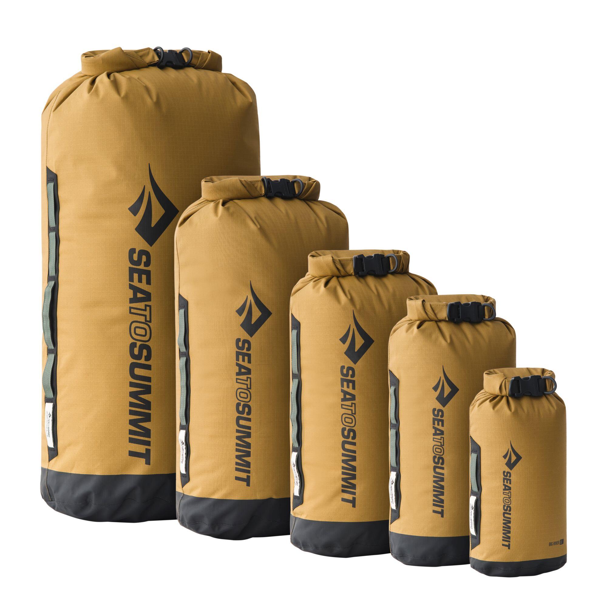 SEA TO SUMMIT wasserdichter Packsack Big River Dry Bag dull gold