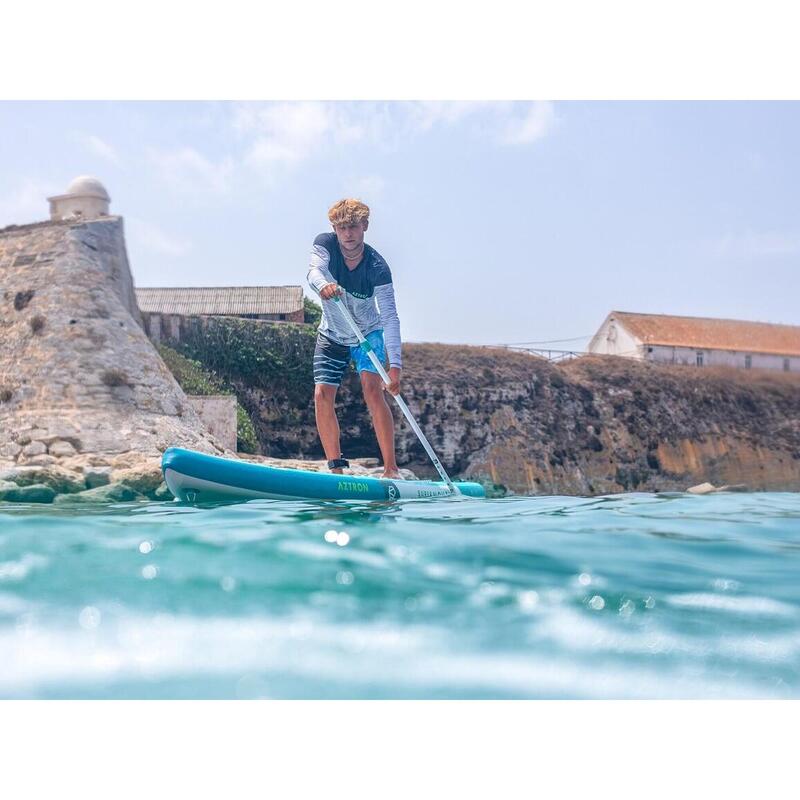 Dwukomorowa kompaktowa deska pompowana SUP Aztron Super Nova 11'0" (335cm)