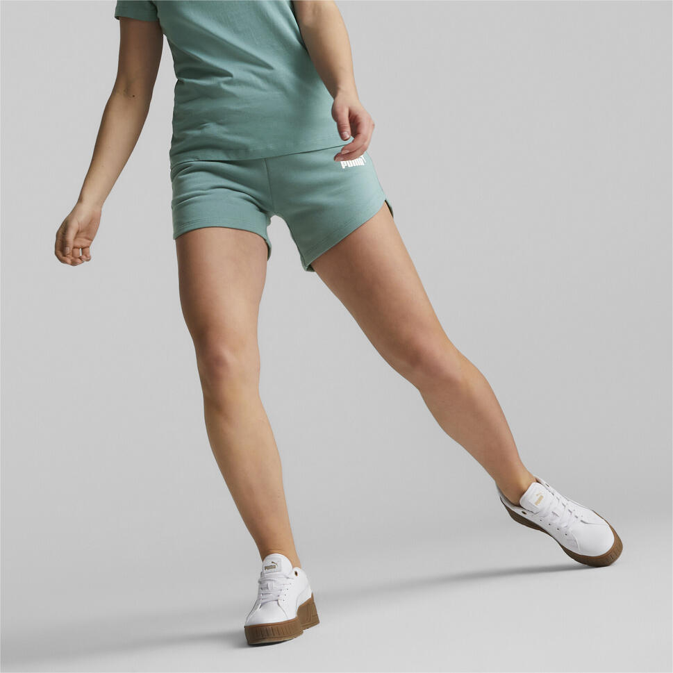 Krótki Kobieta Puma Essentials zielony
