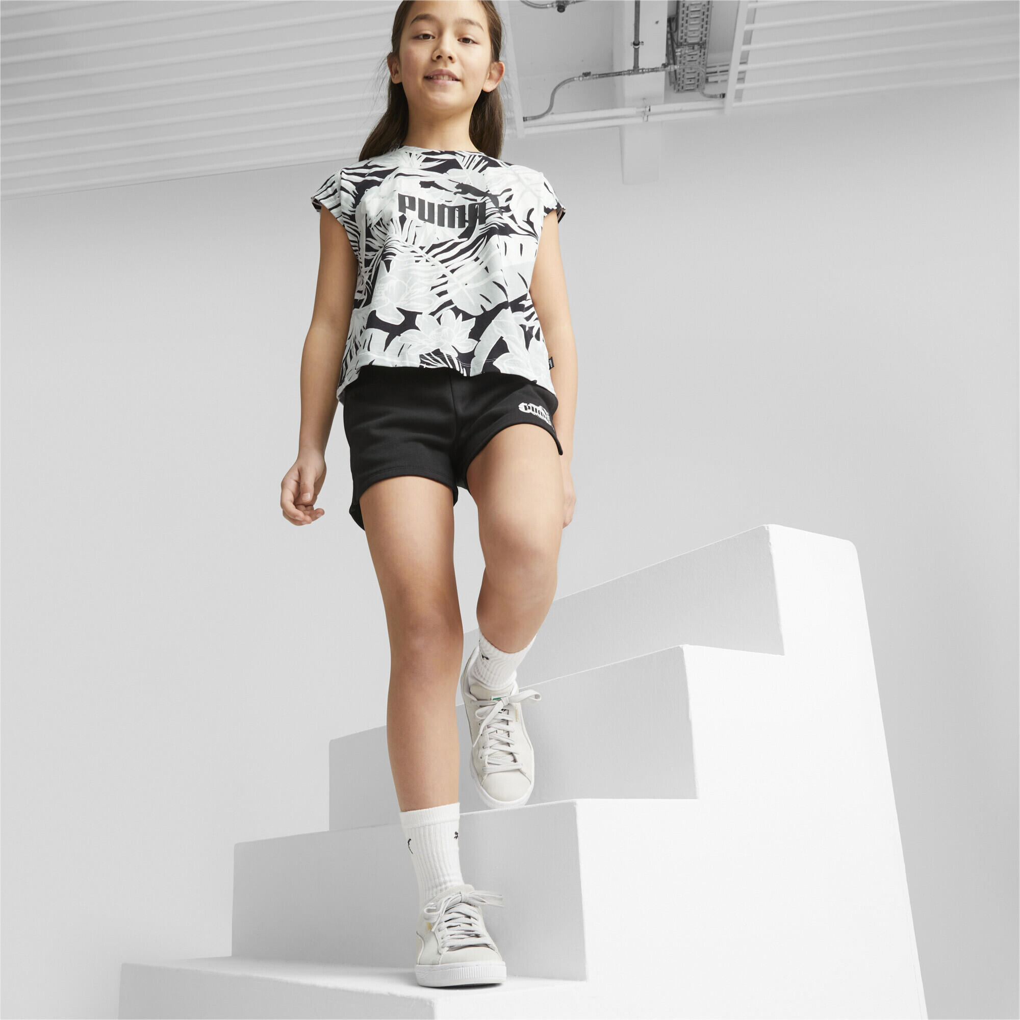 Essentials+ Flower Power Shorts Jugendliche PUMA 5/6