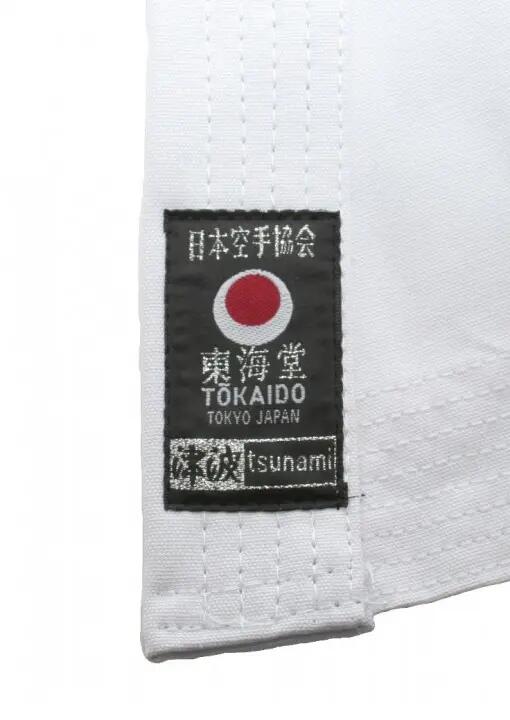 Kimono Karate Tsunami Tokaido Silver JKA 2/3