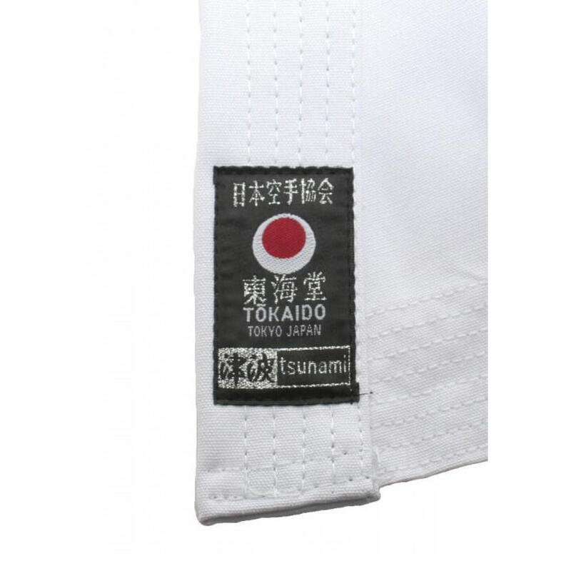 Kimono Karate Tsunami Tokaido Silver JKA