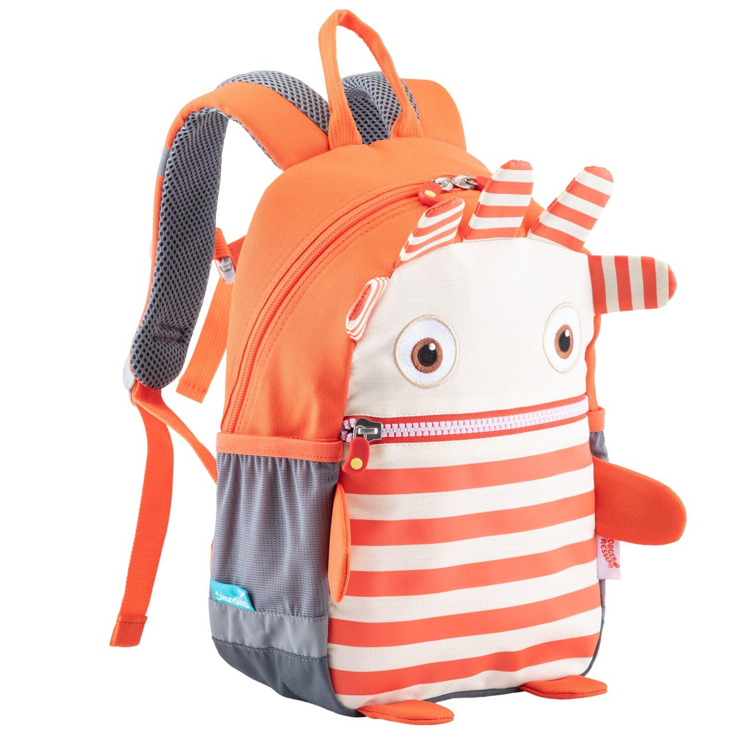 SKANDIKA Kinderrucksack Sorgenfresser Saggo - Kindergartenrucksack - 8 Liter - Gepolstert