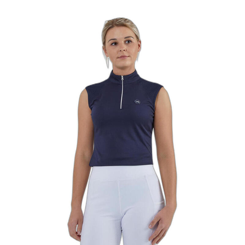 Maillot équitation sans manches femme Premier Equine Derina