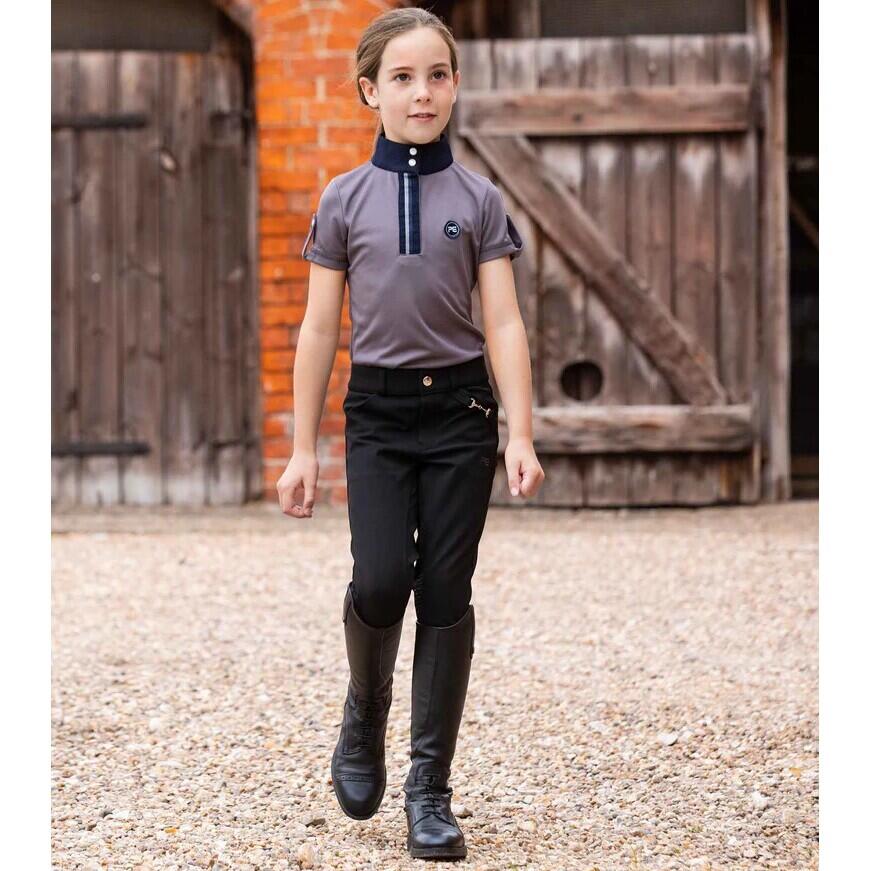 PREMIER EQUINE Technisch ruitershirt voor meisjes Premier Equine Mini Amia