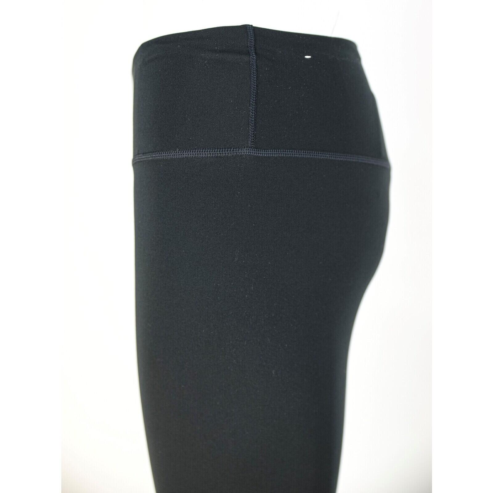 Leggings Nike One Mid-Rise 78 Mesh-Panelled Leggings, Noir, Femmes 5/5