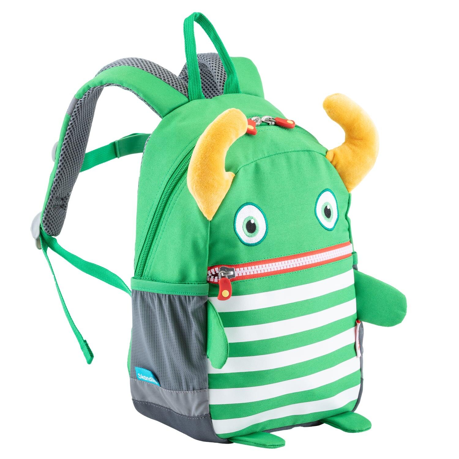 Skandika - Sorgenfresser Pat - Sac À Dos Avale-soucis Pour Enfants De 1 À 5 Ans - 8 L - Sac À Dos - Vert - Taille Unique - Decathlon