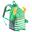 Kinderrucksack Sorgenfresser Pat - Kindergartenrucksack - 8 Liter - Gepolstert