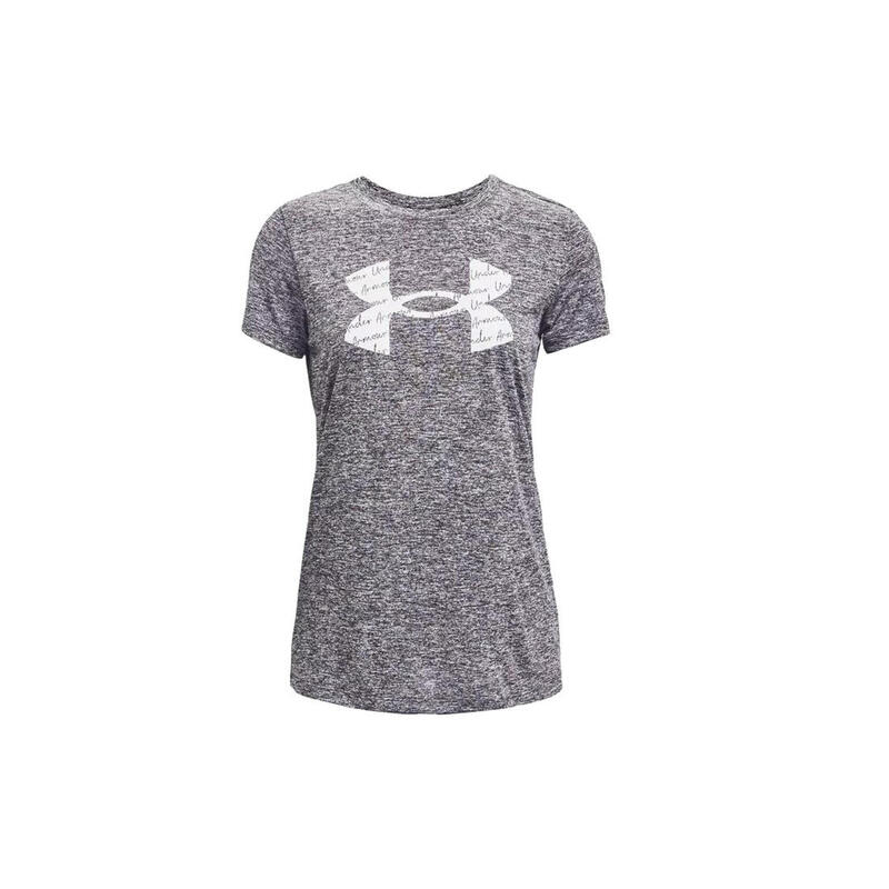 Camiseta de Manga Corta Mujer Under Armour Tech Twist Gris