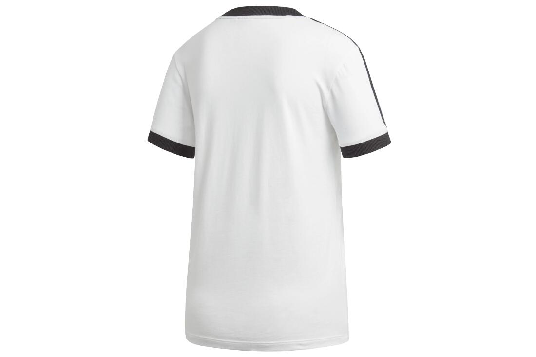 T-shirt Donna Adidas 3-Stripes bianco 2/2