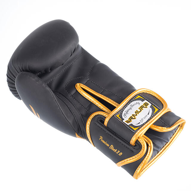 Mănuși de box ARMURA Premium Black 2.0
