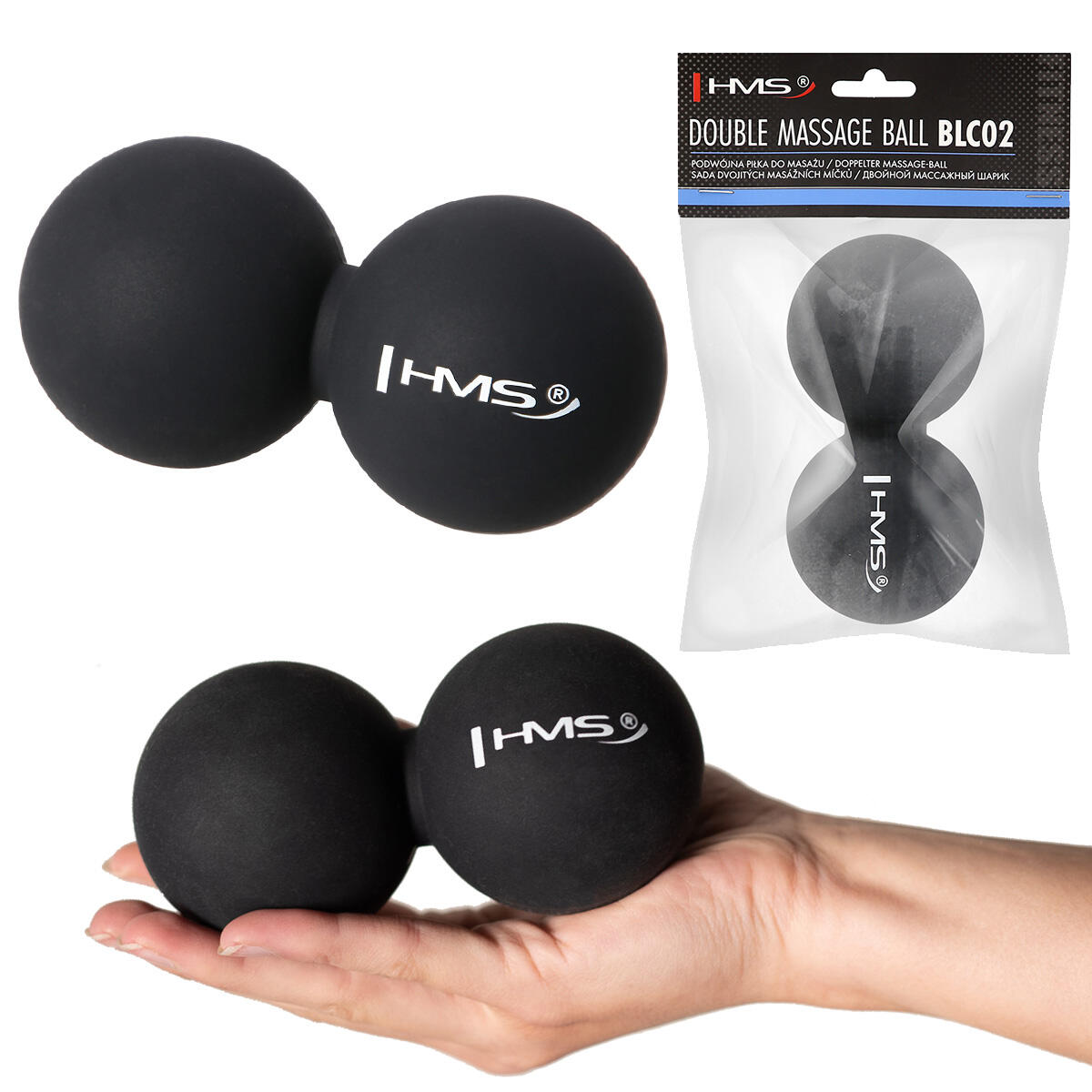 Dubbele lacrosse-massagebal HMS BLC02 3/7