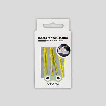 Lacets de bande reflechissant Rainette