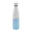 Design eco RVS waterfles mix wit/blauw 500 ml