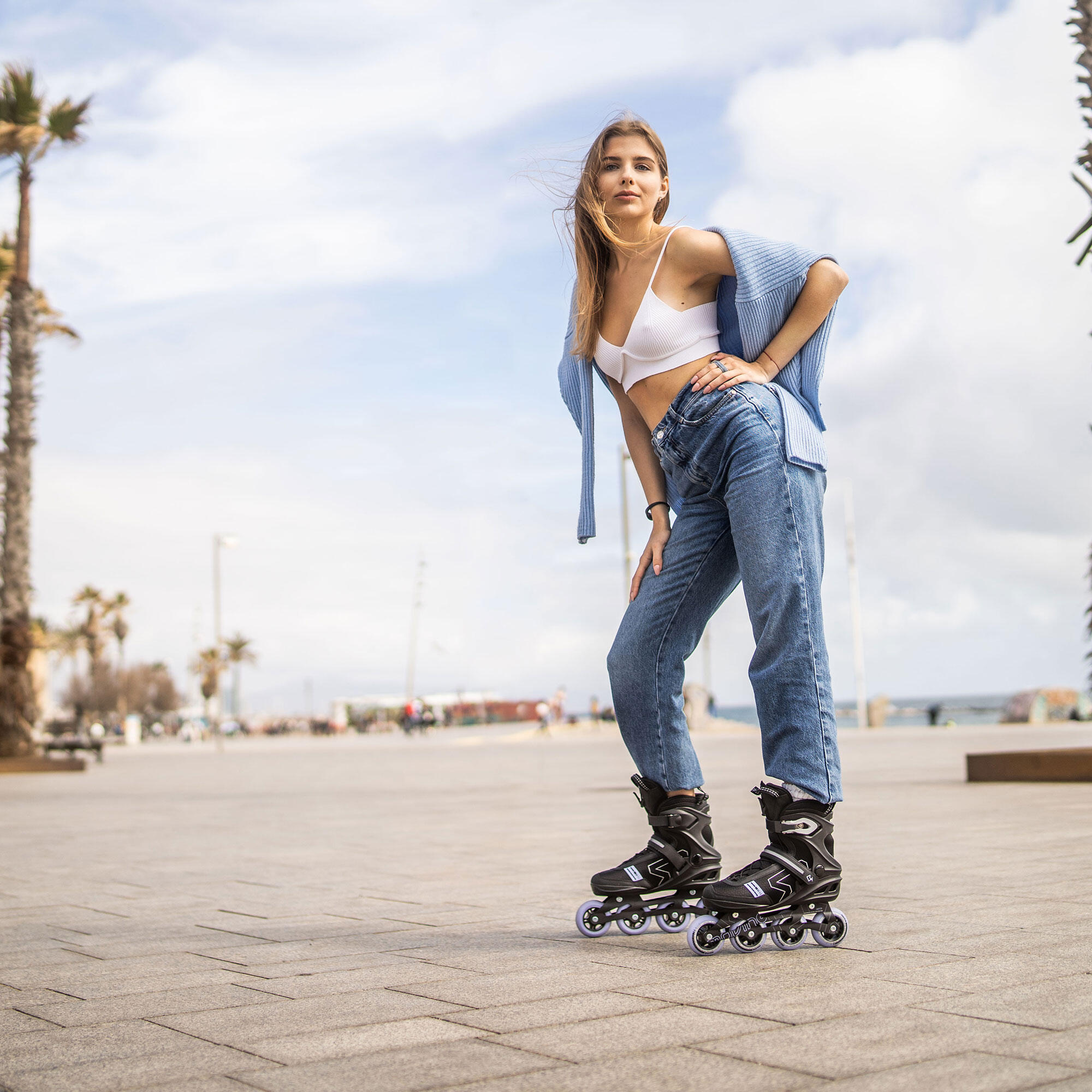 Movino Cruzer B4 patines fitness mujer 2/7
