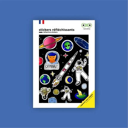 Stickers Reflechissants Espace