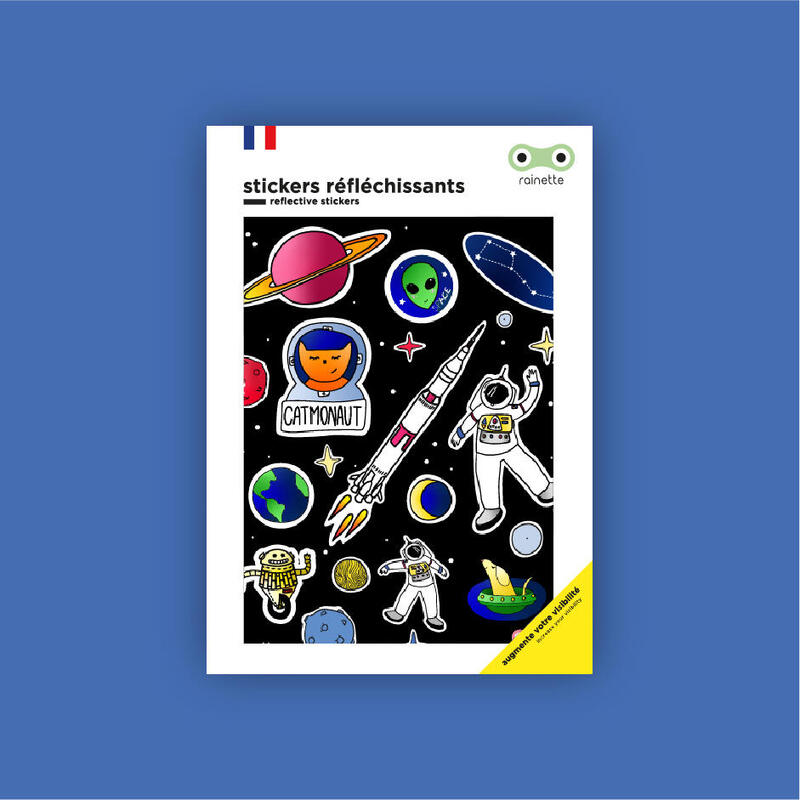 Stickers Reflechissants Espace