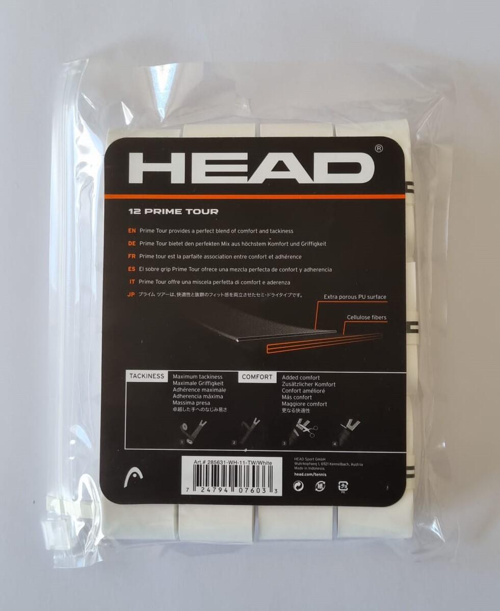 Owijka tenisowa bazowa HEAD Prime Tour 12