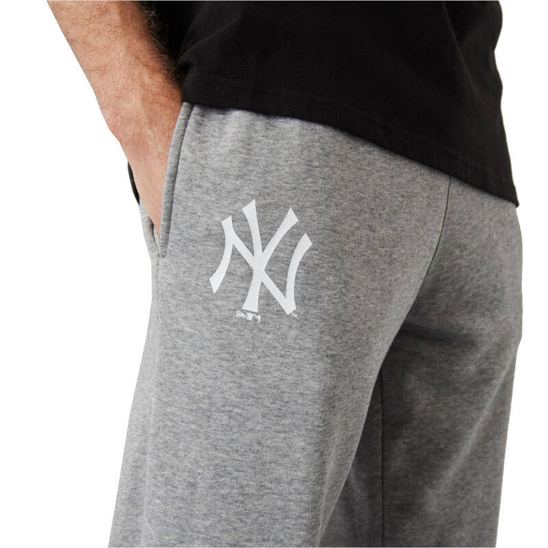 Férfi nadrág, New Era MLB Team New York Yankees Logo Jogger, szürke