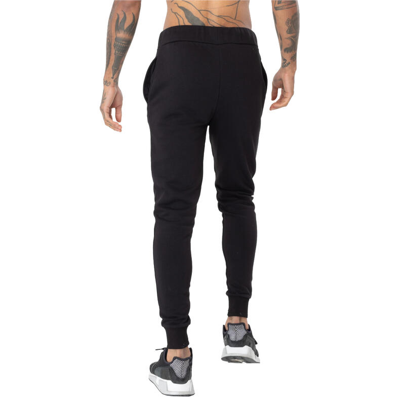 Férfi nadrág, Justhype Drawcord Joggers, fekete