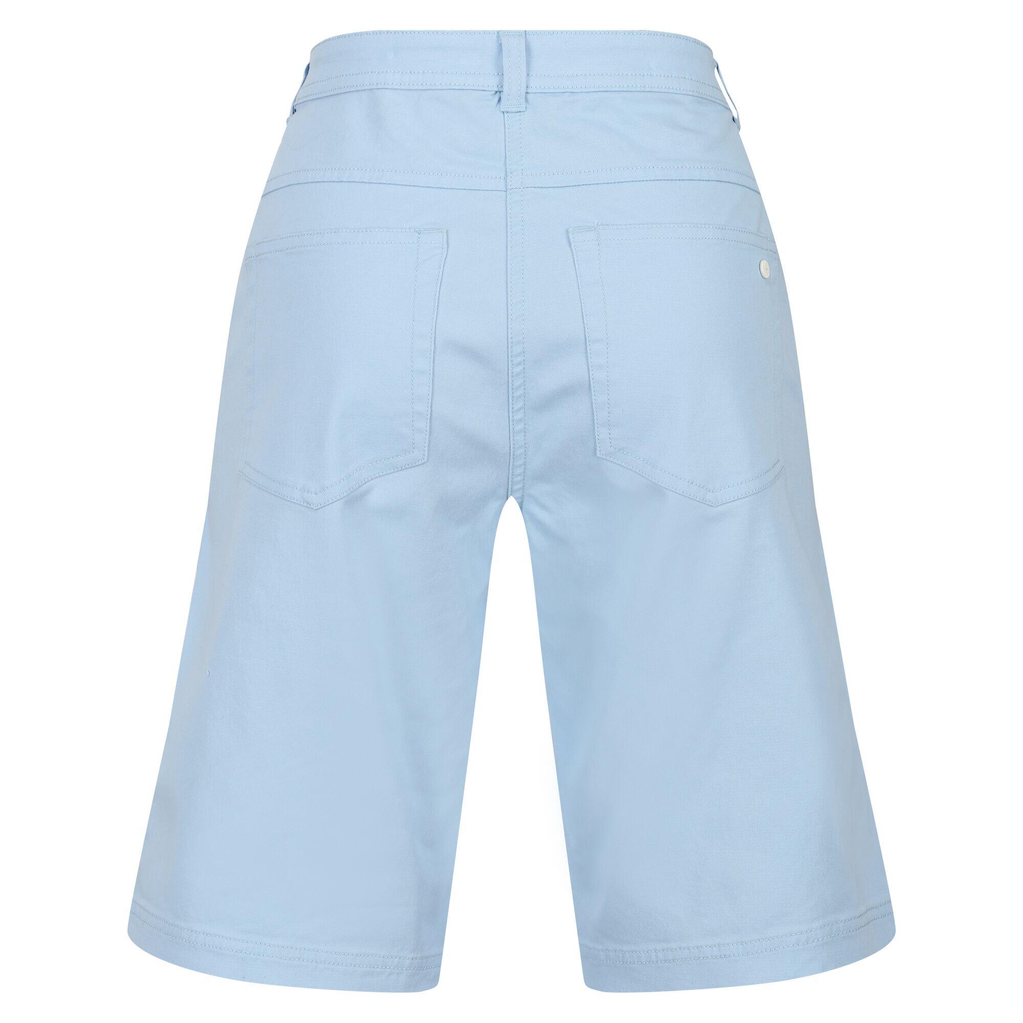 "Bayla" Freizeitshorts für Damen Hellblau 3/5