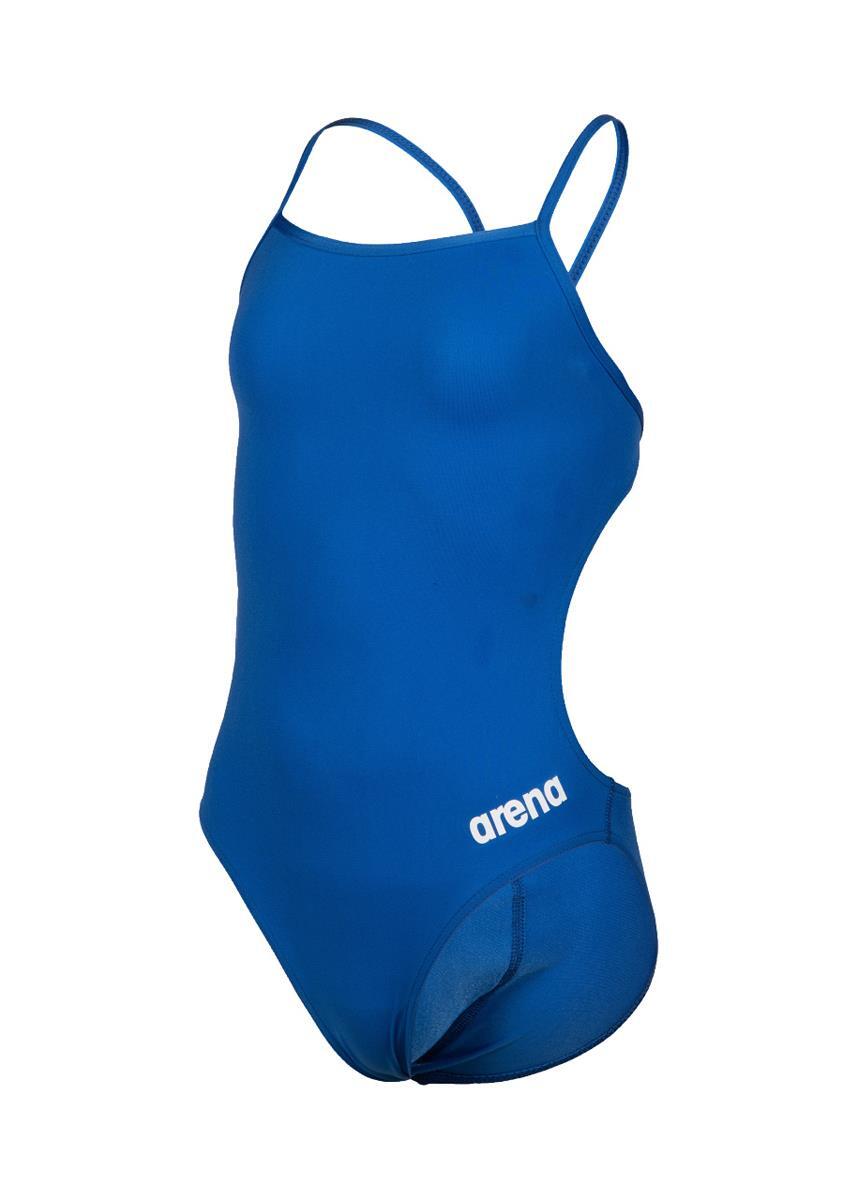 Arena Girls Team Challenge Solid Swimsuit - Royal/White 6/7