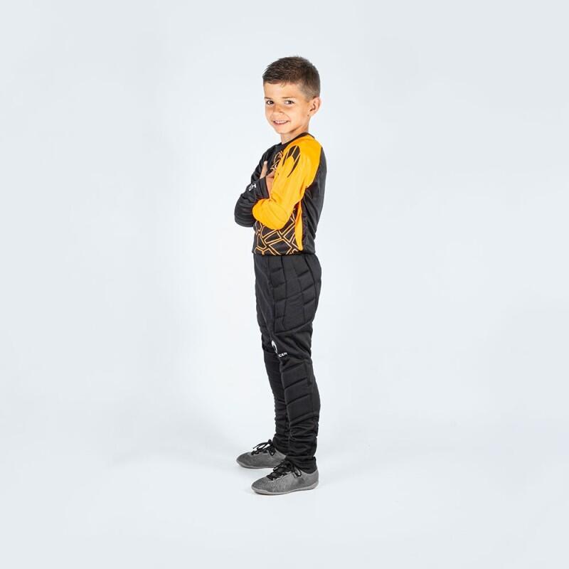 Malla Pantalon de Portero Corto Acolchado Ho Soccer RAVEN Niño Negro