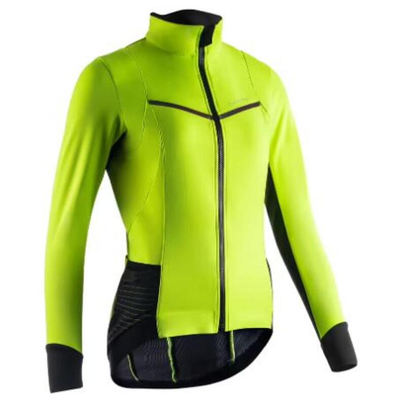 CASACO CYCLOSPORT PARA TEMPO FRIO MULHER AMARELO - SEGUNDA VIDA