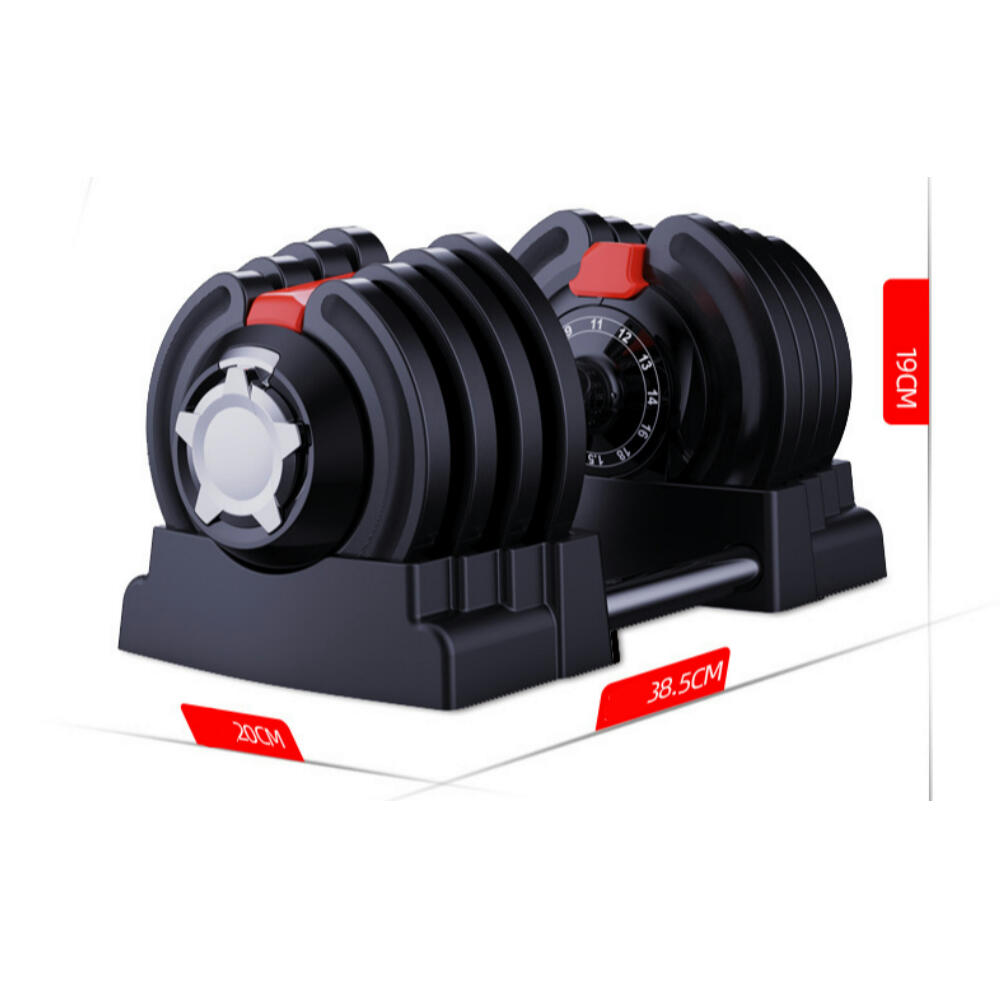 2 Mancuernas Ajustables Power 1,5-18 kg (Par) con Base de Almacenamiento 4/4