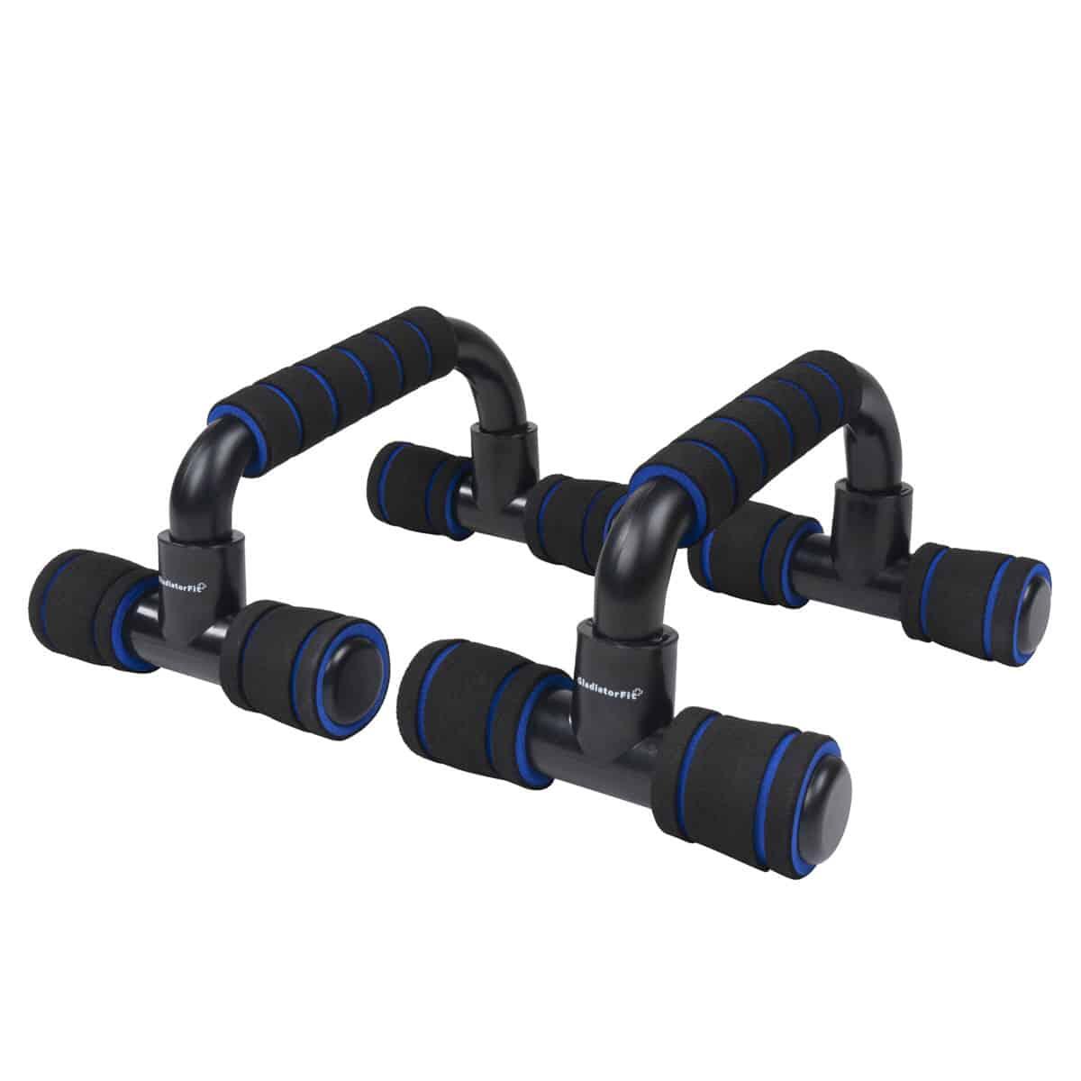 GLADIATORFIT Maniglie in PVC per flessioni con impugnatura in schiuma (set di 2)
