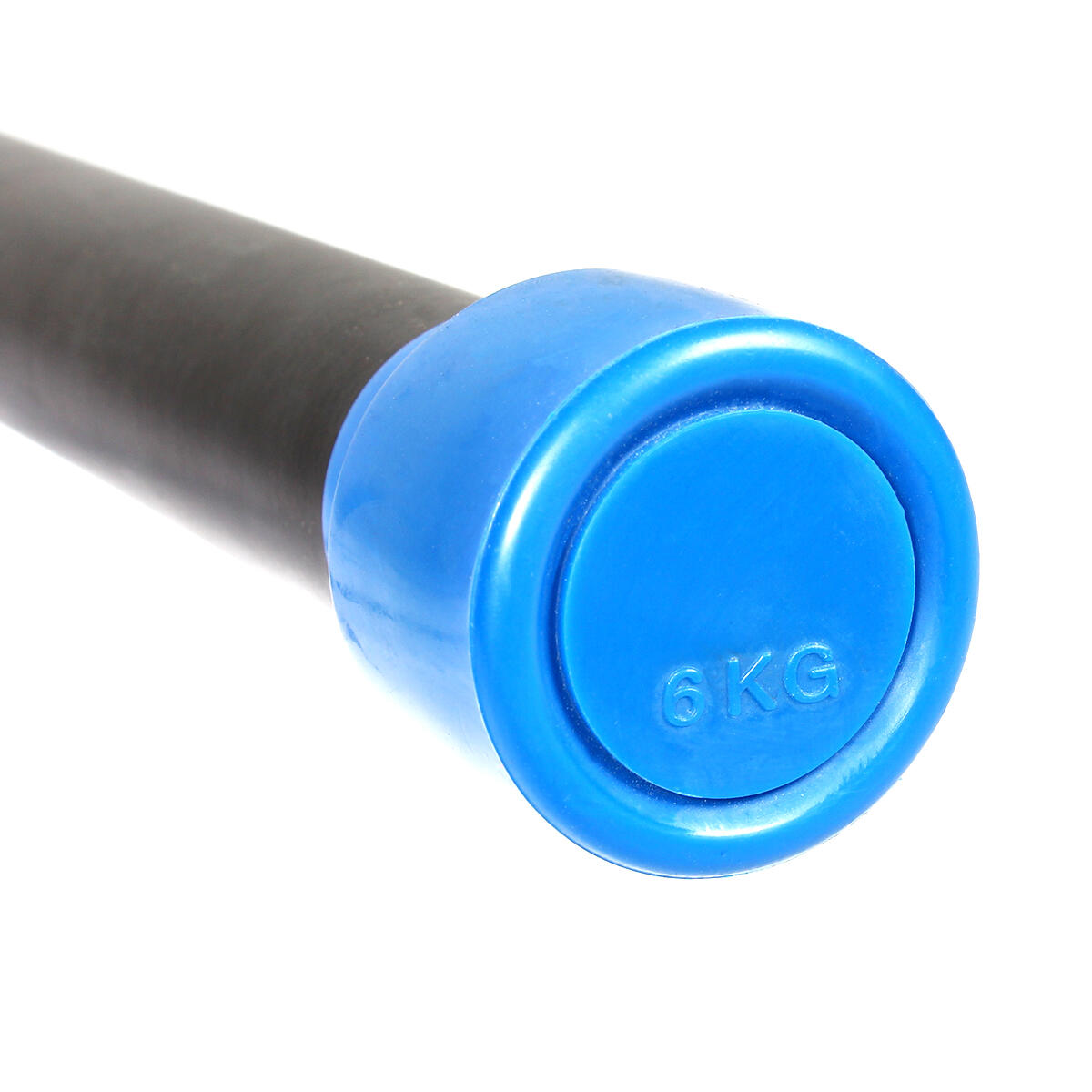 Barre lestée 125cm aérobic fitness "Steel Weighted Bar" GladiatorFit 3/3
