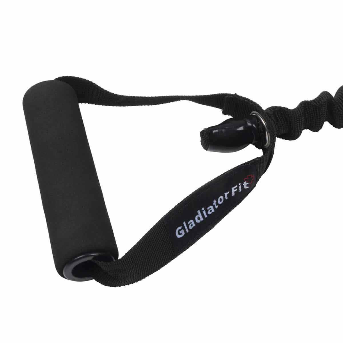 Tubo elastico di resistenza di livello medio 155 cm con rivestimento in nylon 5/5