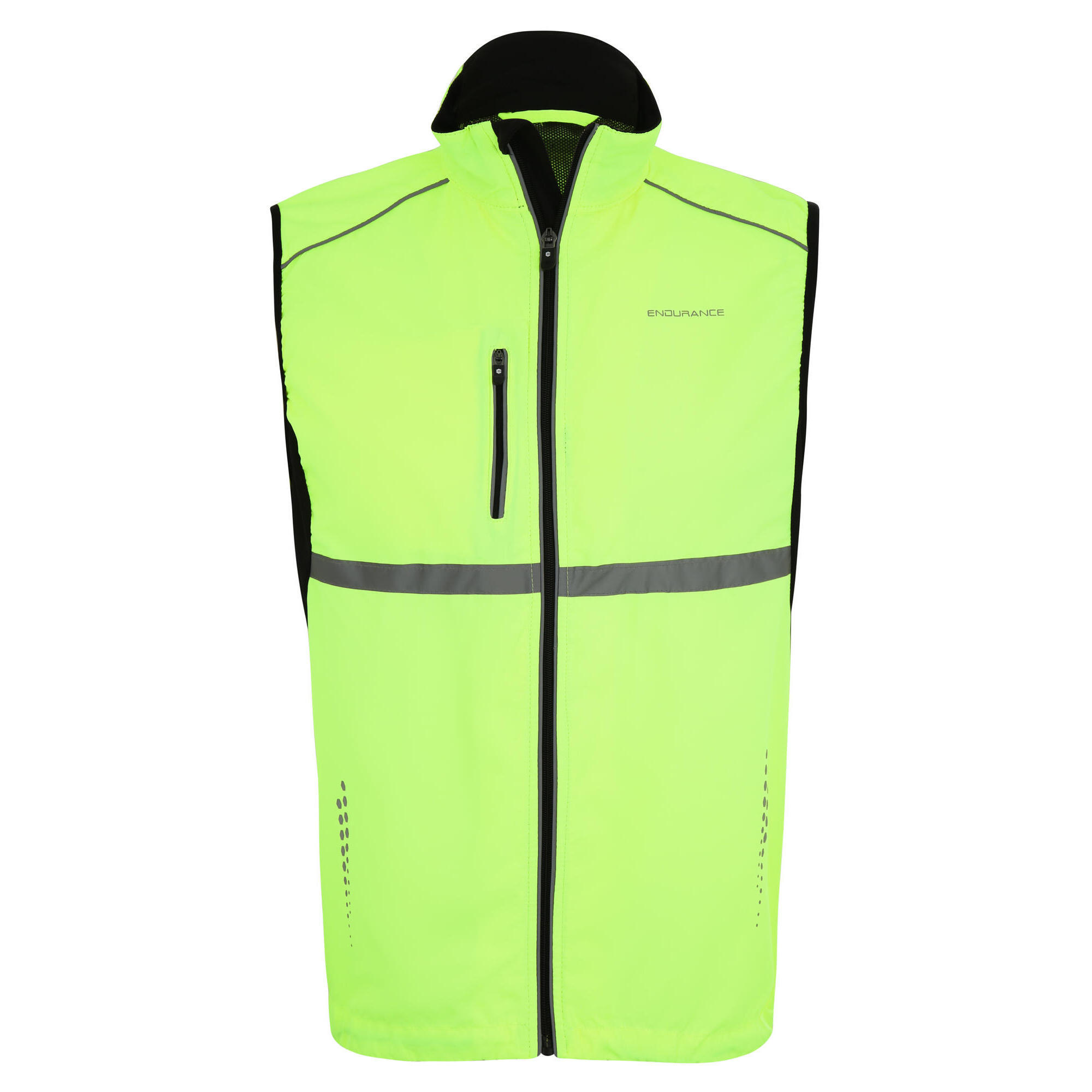 Endurance - Gilet De Course Laupen Xql - Gilet Sans Manche - Jaune|orange - 42 M/l - Decathlon