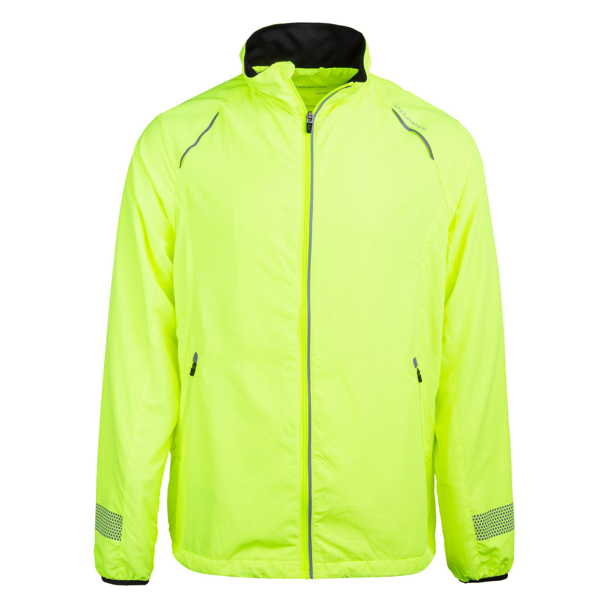 Endurance - Veste De Course Earlington - Coupe Vent - Jaune|orange - 52 2xl - Decathlon