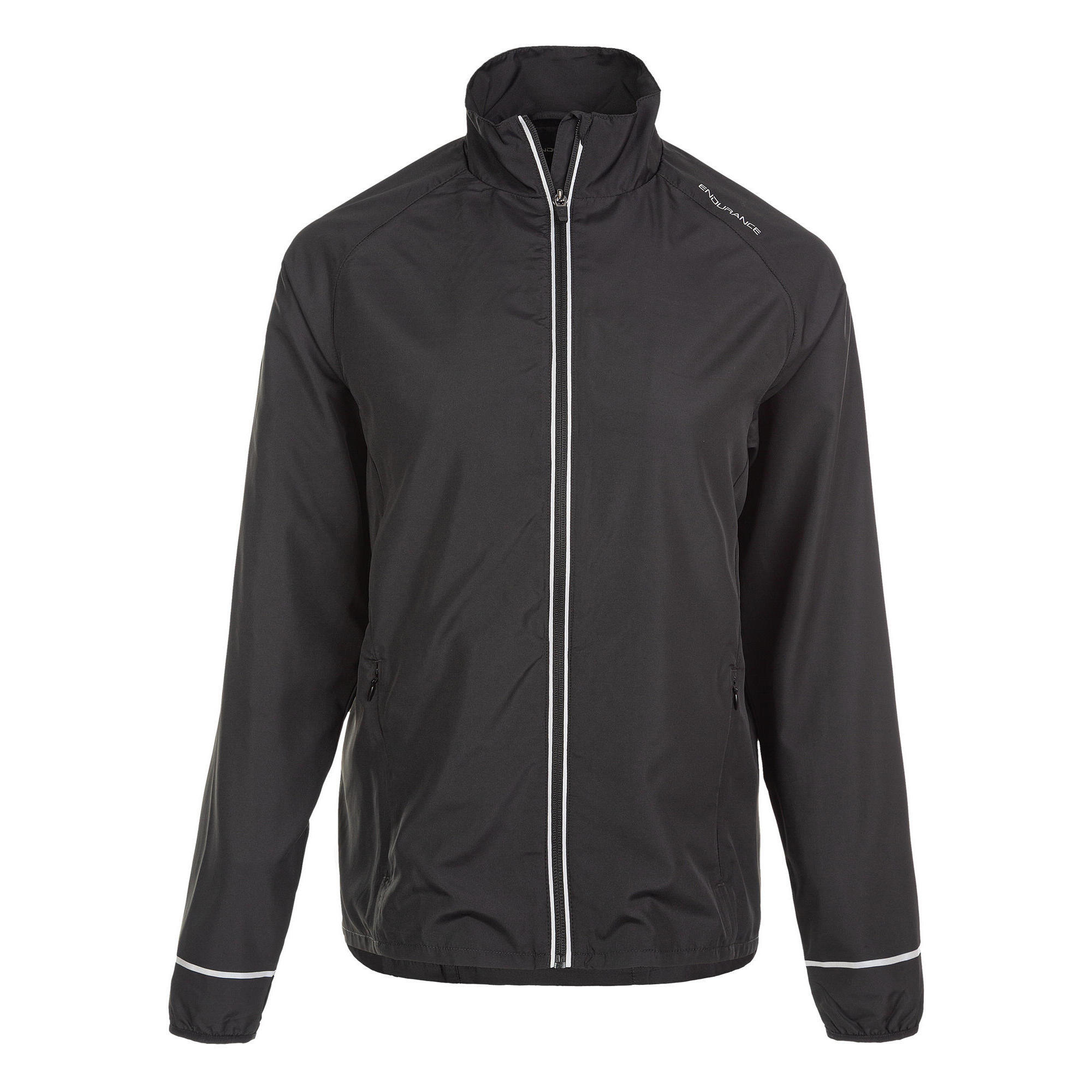 Endurance - Veste De Course Shela - Coupe Vent - Noir - 38 S - Decathlon