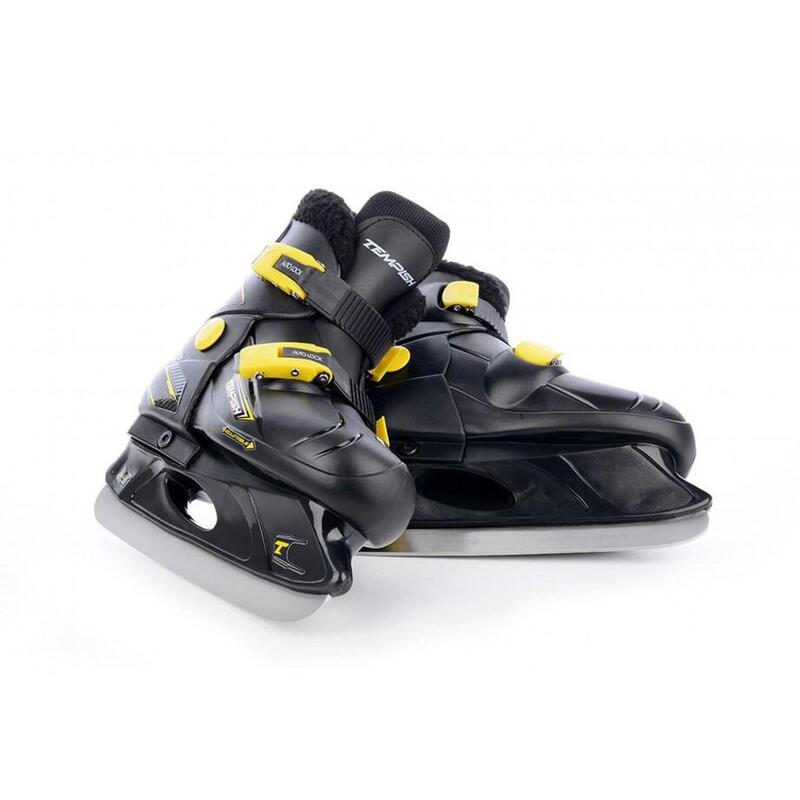 Tempish Fur Expanze Plus Patine Gheață Ajustabile Copii - Negru - 33-36