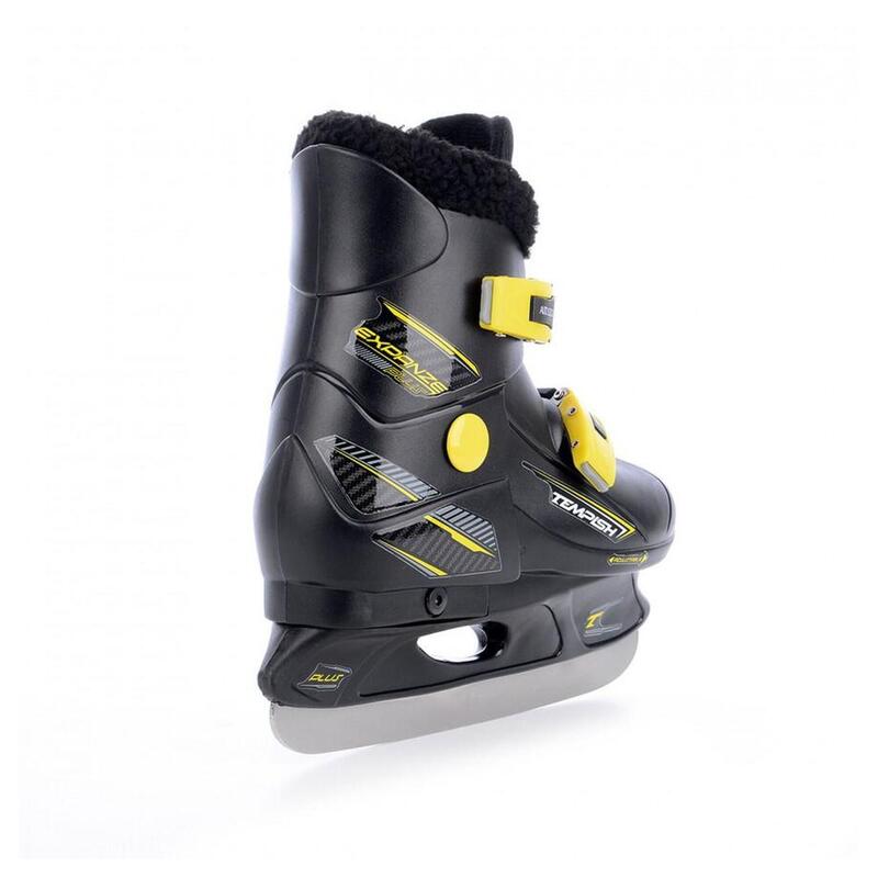 Tempish Fur Expanze Plus Patine Gheață Ajustabile Copii - Negru - 33-36