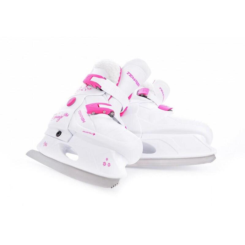 Tempish Expanze Fur Plus Girl Adjustable Ice skates - Alb - 29-32