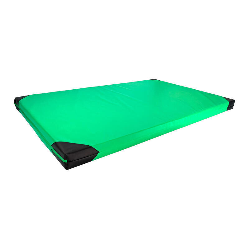 Materac gimnastyczny UNDERFIT 200 x 120 x 5 cm twardy zielony