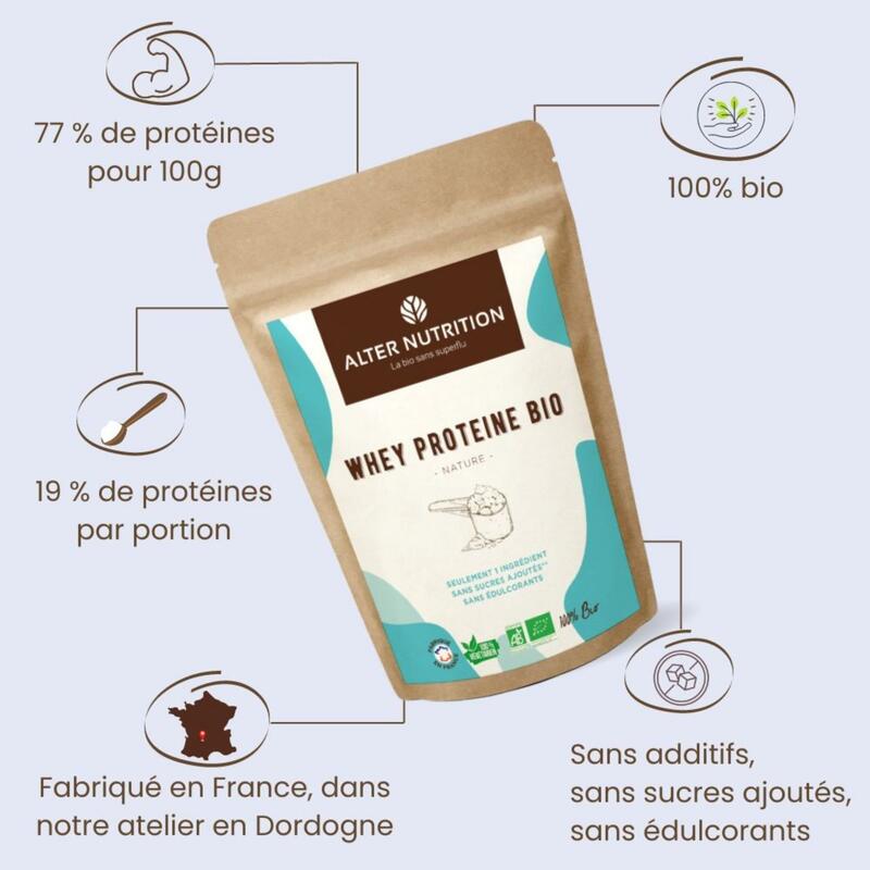 Protéine whey bio nature - 1kg