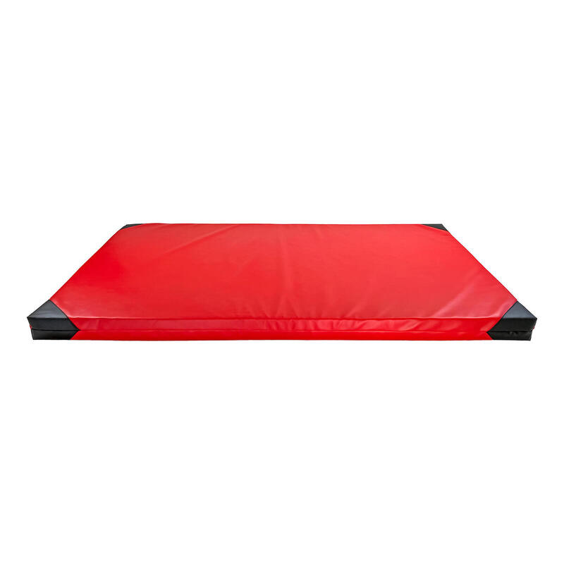 Materac gimnastyczny UNDERFIT 200 x 120 x 10 cm miękki czerwony